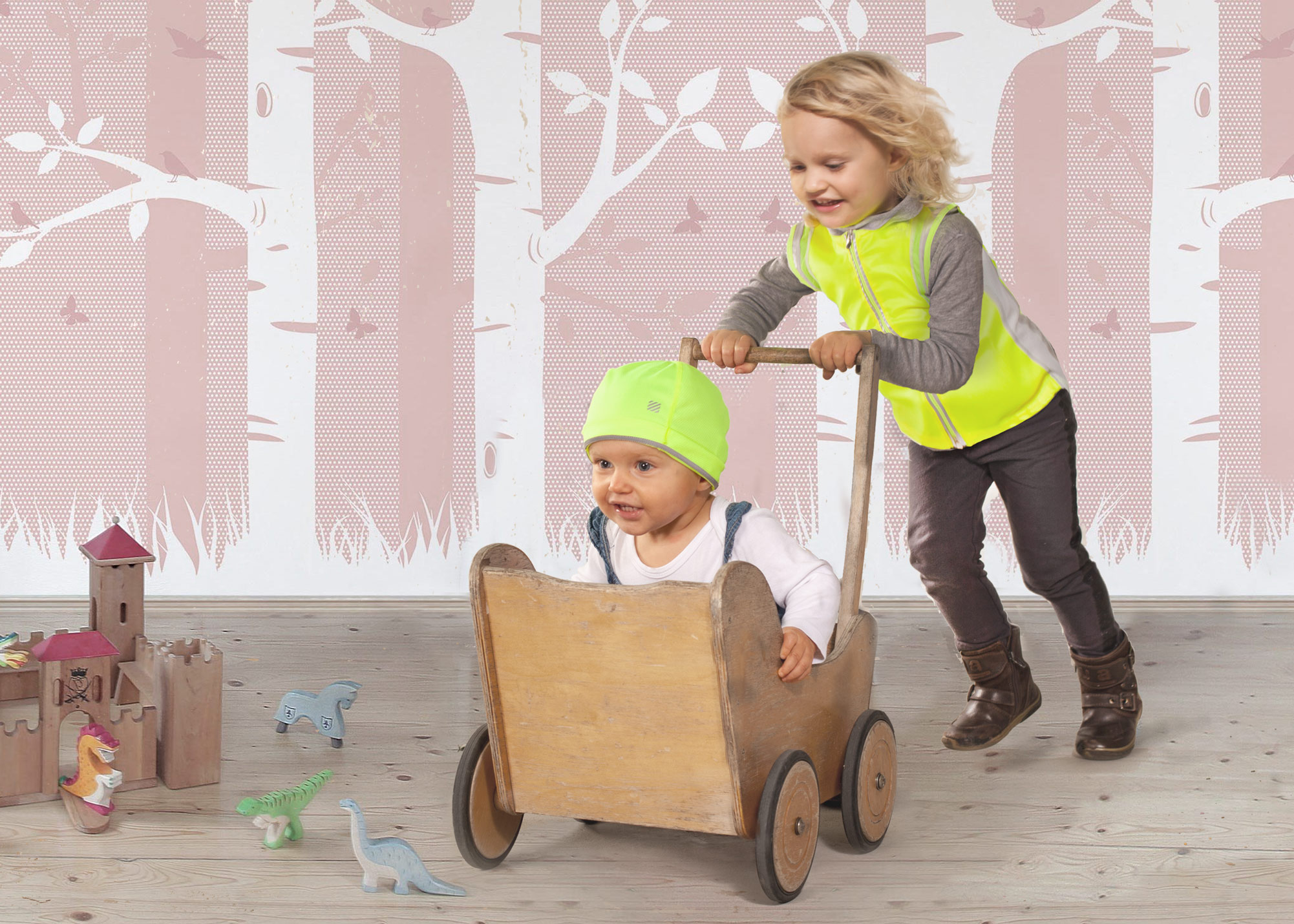 Gewebetex Kinder-Weste "Highvis"